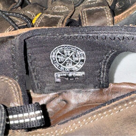 Keen Daytona Men’s Brown Leather Waterproof Sandals size 9.5 preowned main image 6